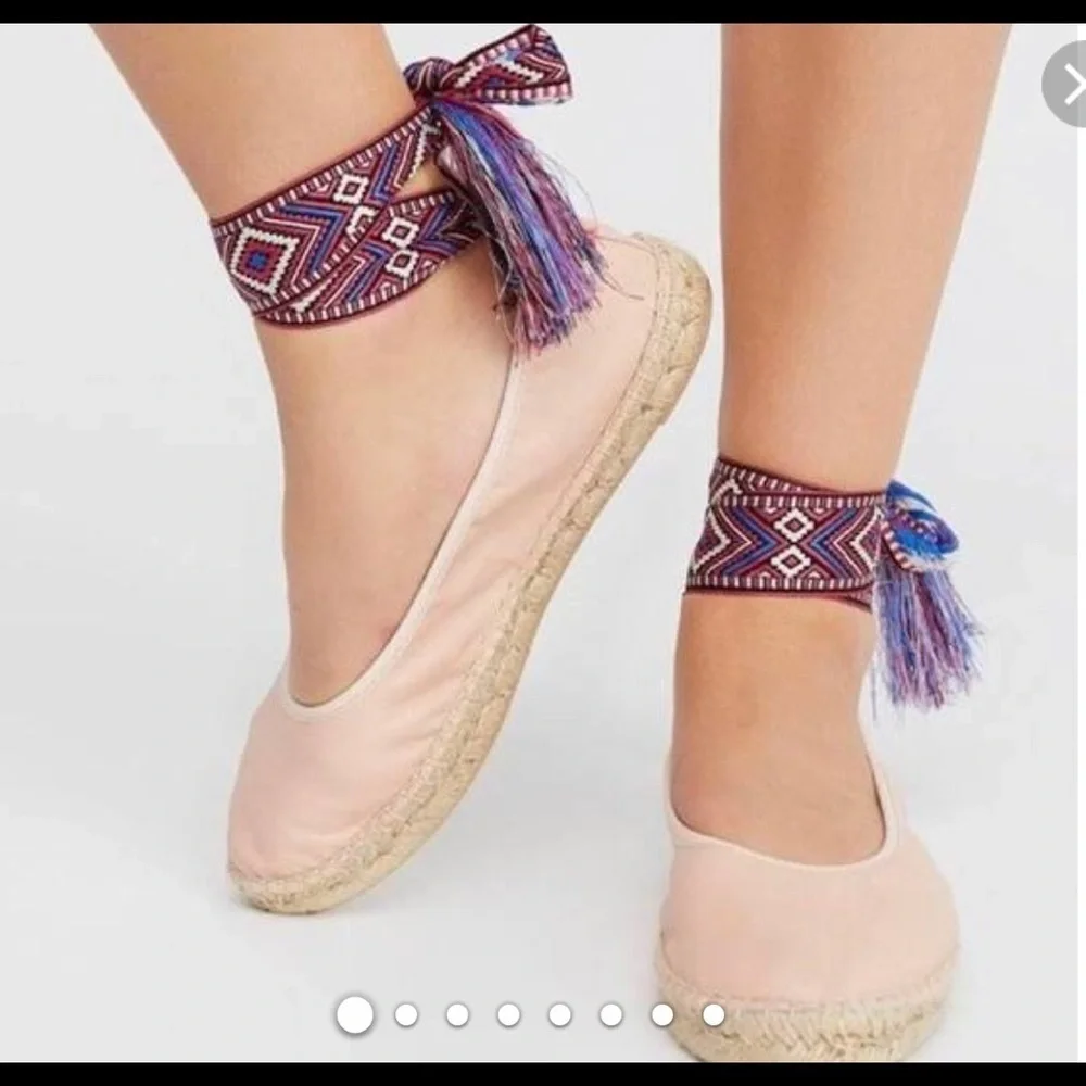 🌸FREE PEOPLE MAYA Wrap Espadrilles